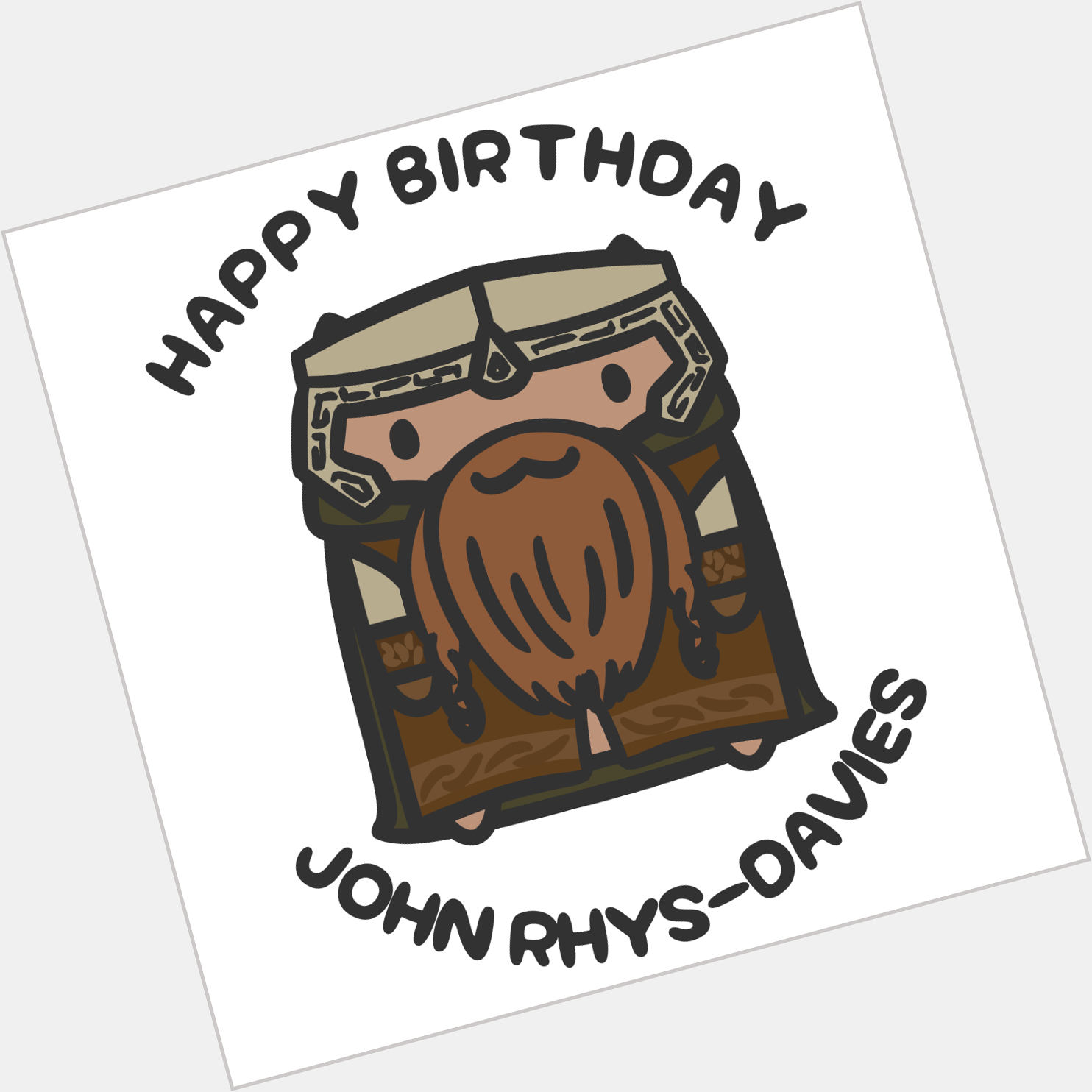 Happy Birthday, John Rhys-Davies!  