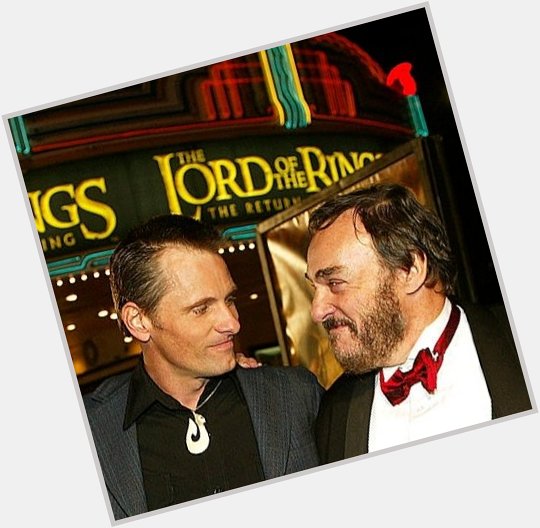 Happy Birthday to John Rhys Davies 

With Viggo Mortensen at the ROTK premiere in LA in 2003

By Getty Images 
