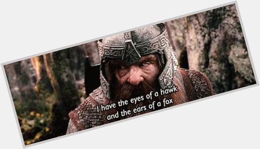 Happy Birthday to John Rhys-Davies, here in THE LORD OF THE RINGS: THE FELLOWSHIP OF THE RING! 