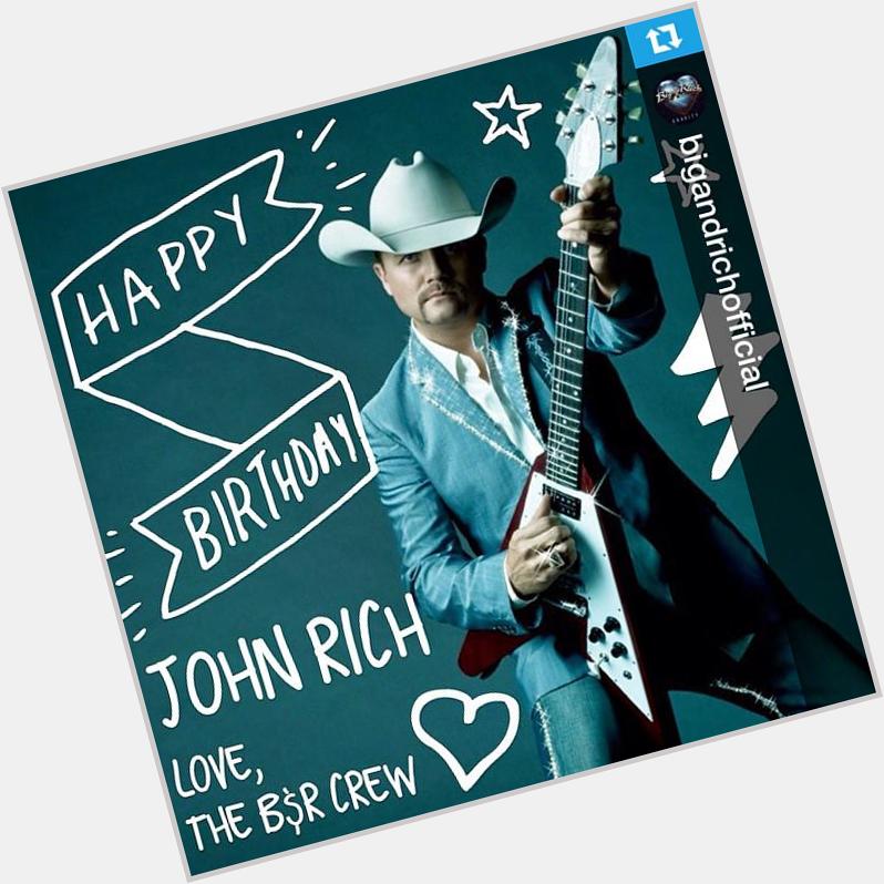 Wishing John Rich a Happy Birthday! 