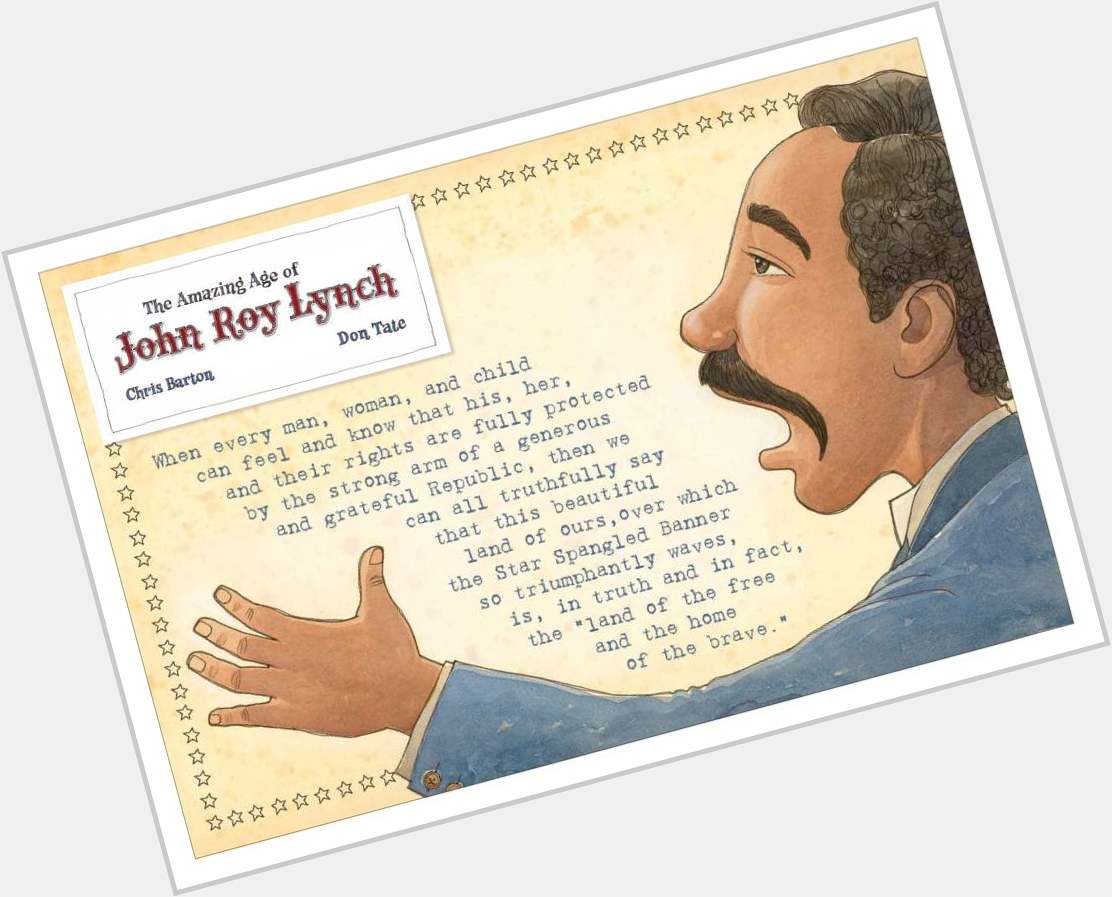 Happy birthday to Rep. John Roy Lynch, the first African-American Speaker in Mississippi.  