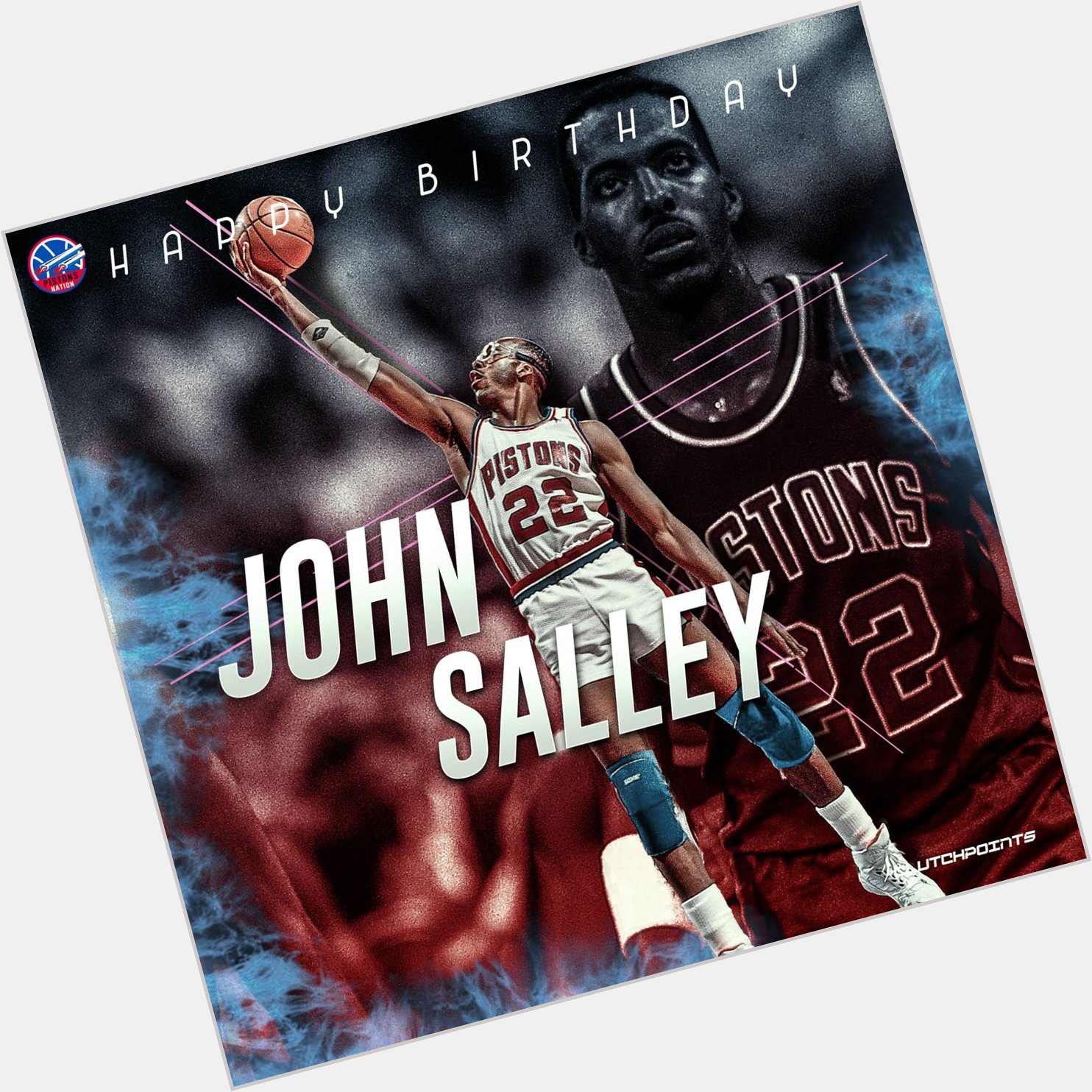 Join Pistons Nation in wishing John Salley a happy 55th birthday!  