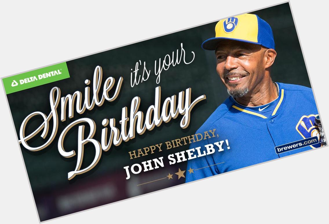 Remessage to wish Coach John Shelby a happy birthday! 