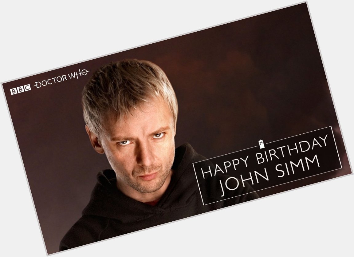 Bbcdoctorwho : Happy birthday, John Simm! (via message 
