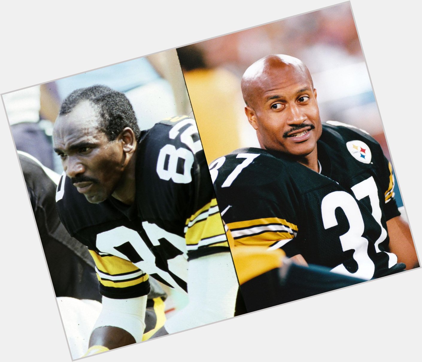 Happy Birthday from to John Stallworth and Carnell Lake a pair of greats! 