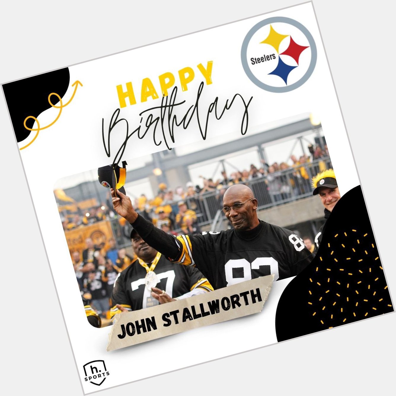 Happy Birthday to the Legend John Stallworth. 