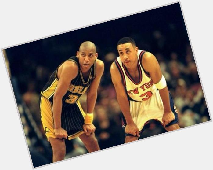 The Reggie Miller beef was real...Happy Birthday to "The Headbutter" John Starks!   