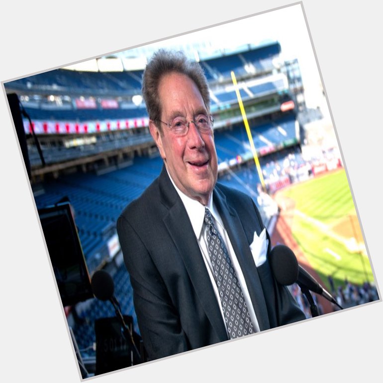 Happy 81st Birthday to the Voice of the New York Yankees, John Sterling!!  Feel better soon!! 