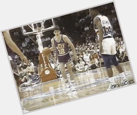 Happy belated birthday to one of my hoops heroes... John Stockton!  The pocket pass surgeon. 