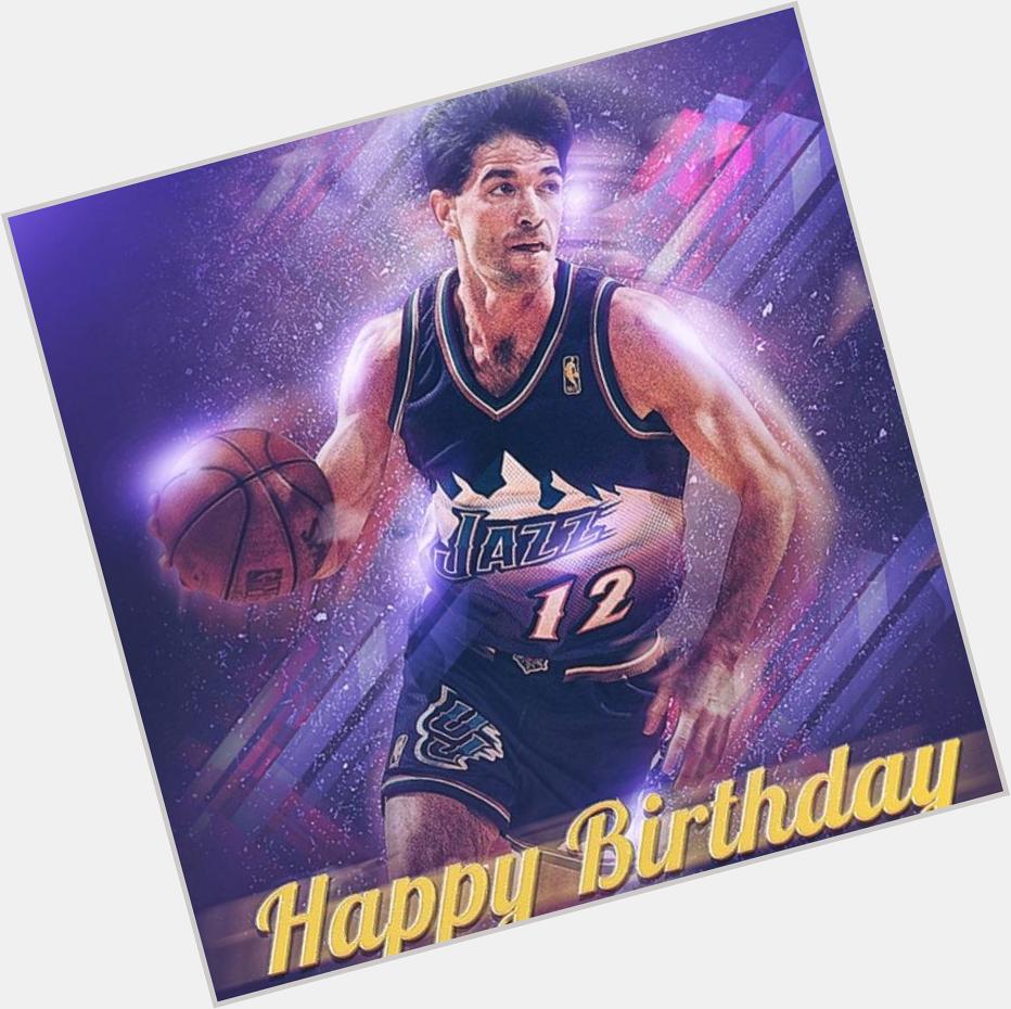 Join us in wishing JOHN STOCKTON a HAPPY BIRTHDAY! celebrates with classic Stockton games at 2:30 & 4:30pm/et 