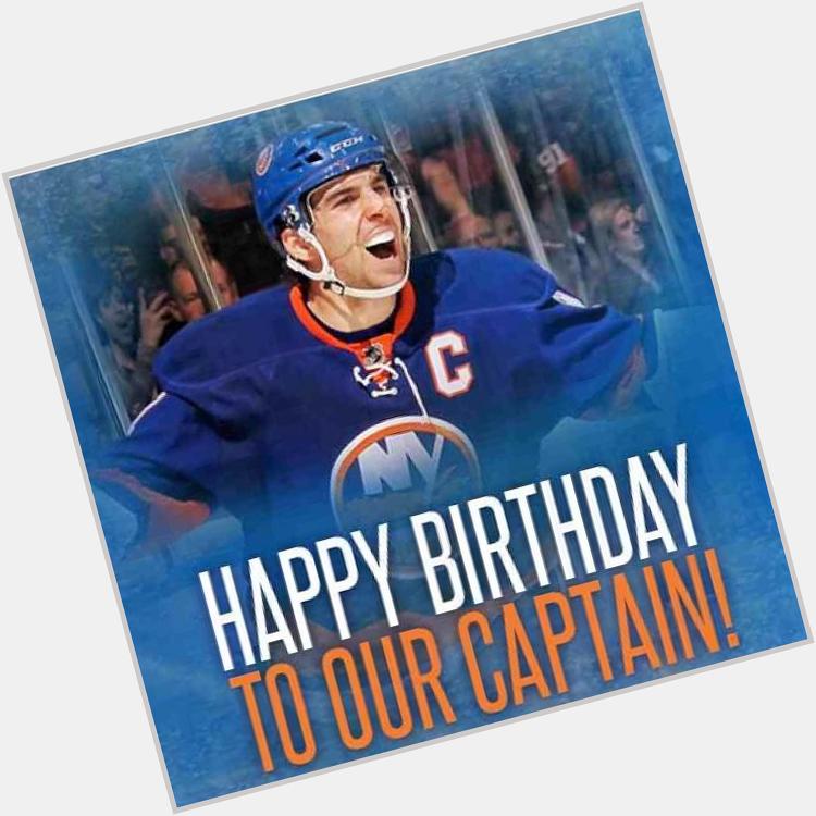 Happy Birthday to Islanders forward n captain John Tavares 