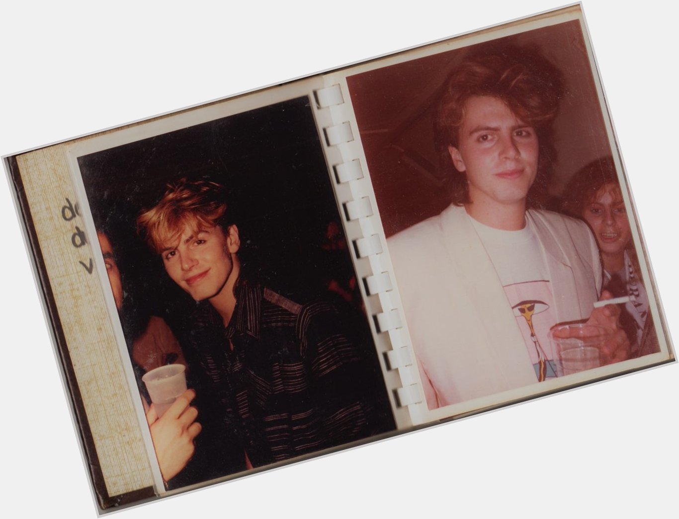 Pics from my 1984 photo album of John Taylor. HAPPY BIRTHDAY!  