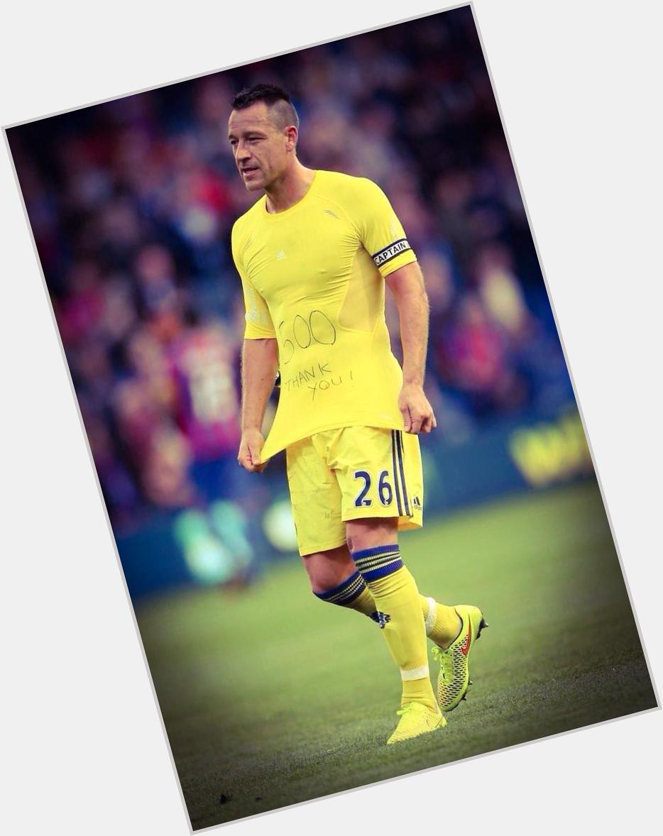 Happy birthday to John terry! Our captain, leader, legend. to show some love. 