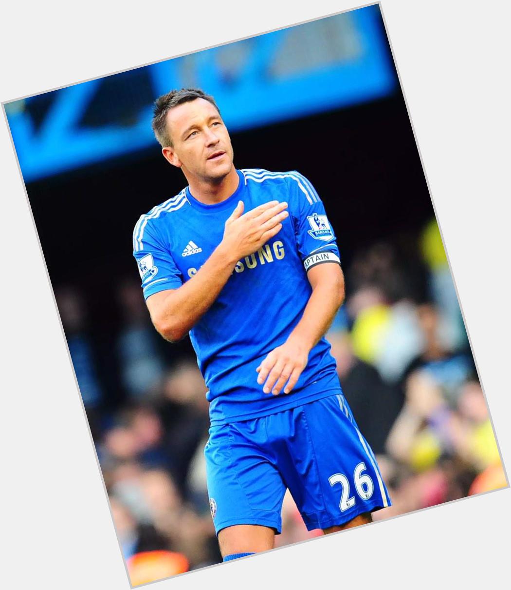 Happy birthday to the man who has devoted his entire career to our football club..our captain, John Terry!  
