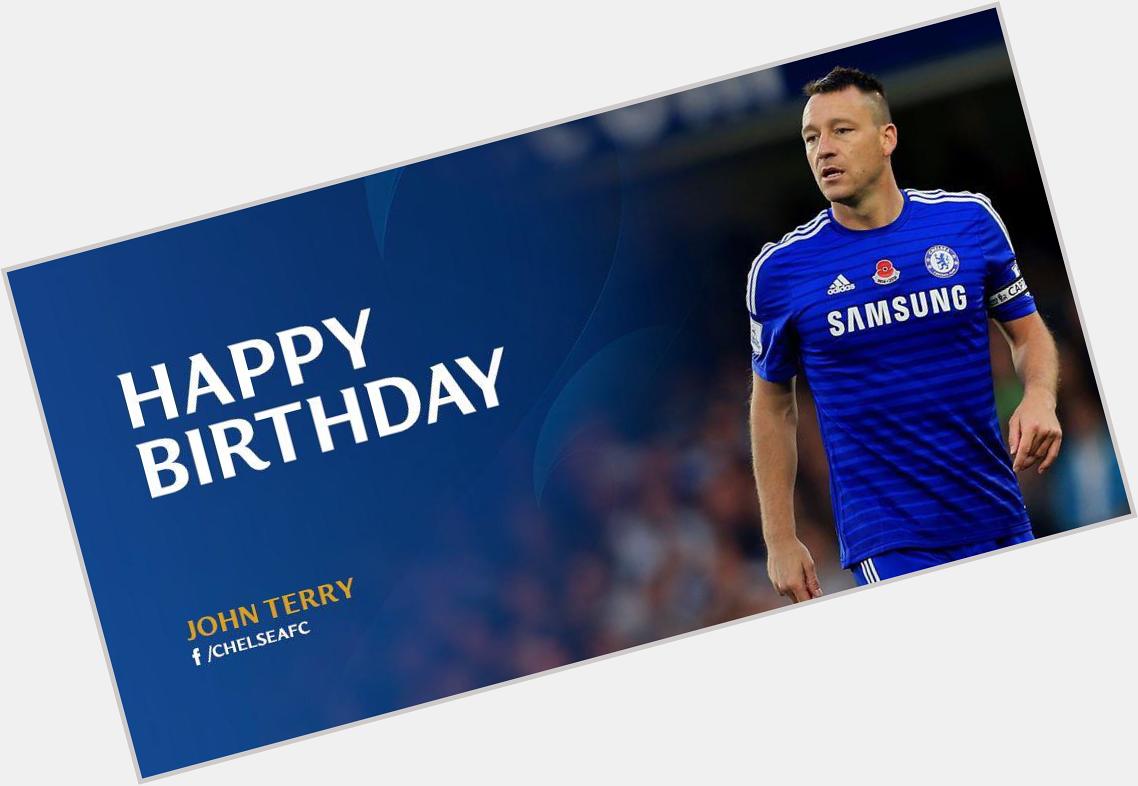 Happy Birthday, John Terry!! 