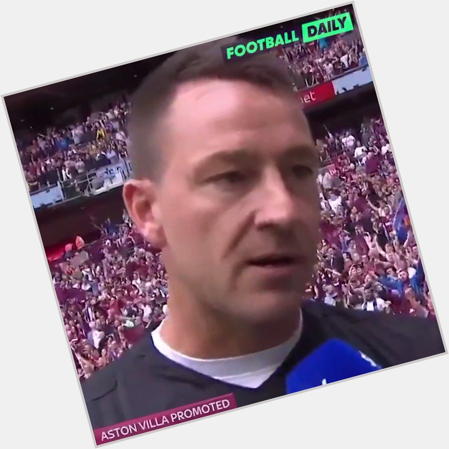   We could sell out Wembley twice over every week\"

Happy 39th birthday to John Terry  