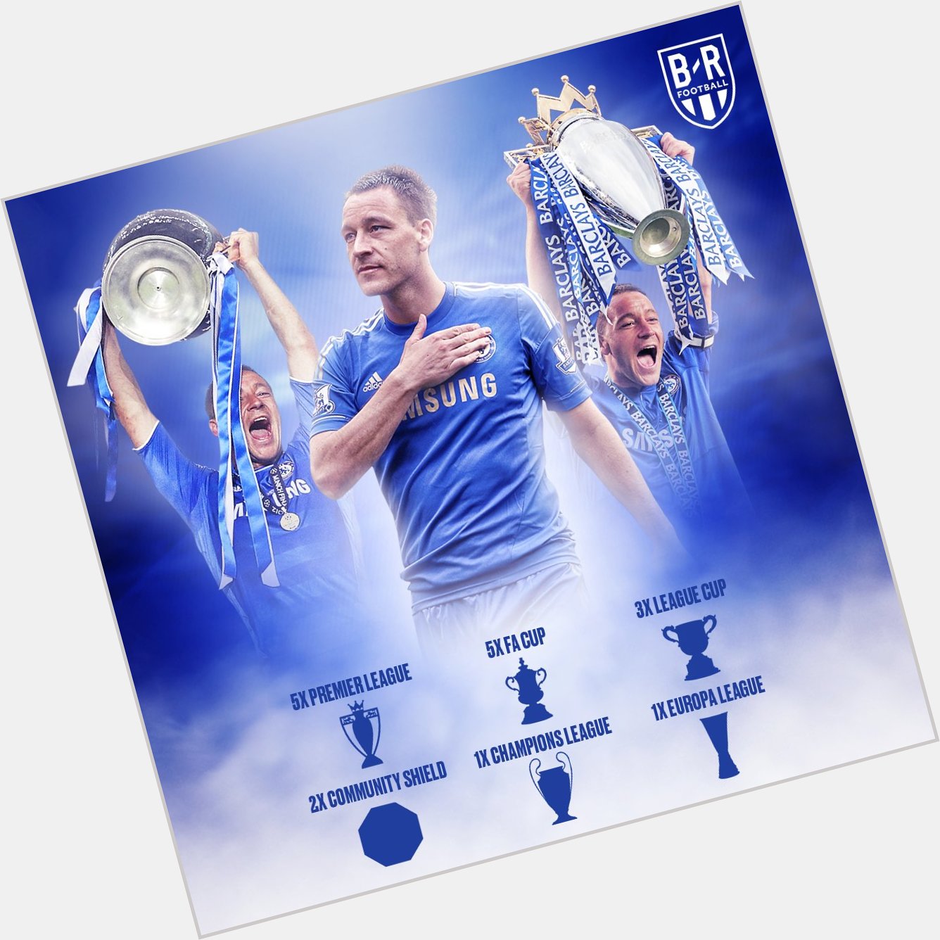 Happy birthday John Terry Chelsea s most successful captain of all time   