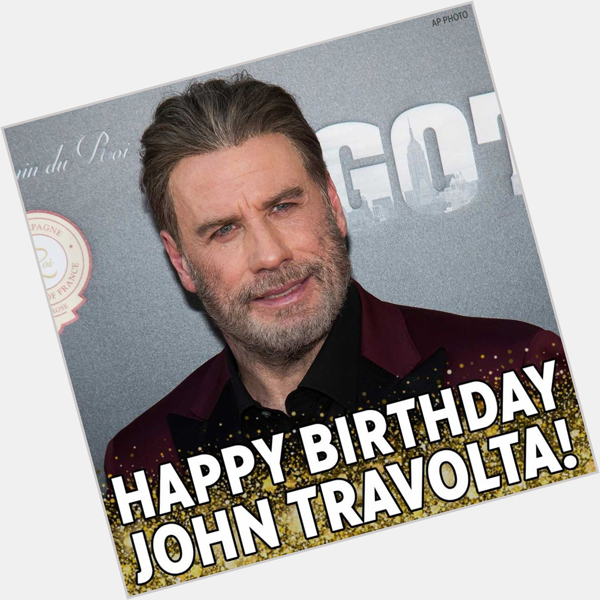 It s electrifyin ! Happy birthday to Grease and Pulp Fiction star John Travolta    