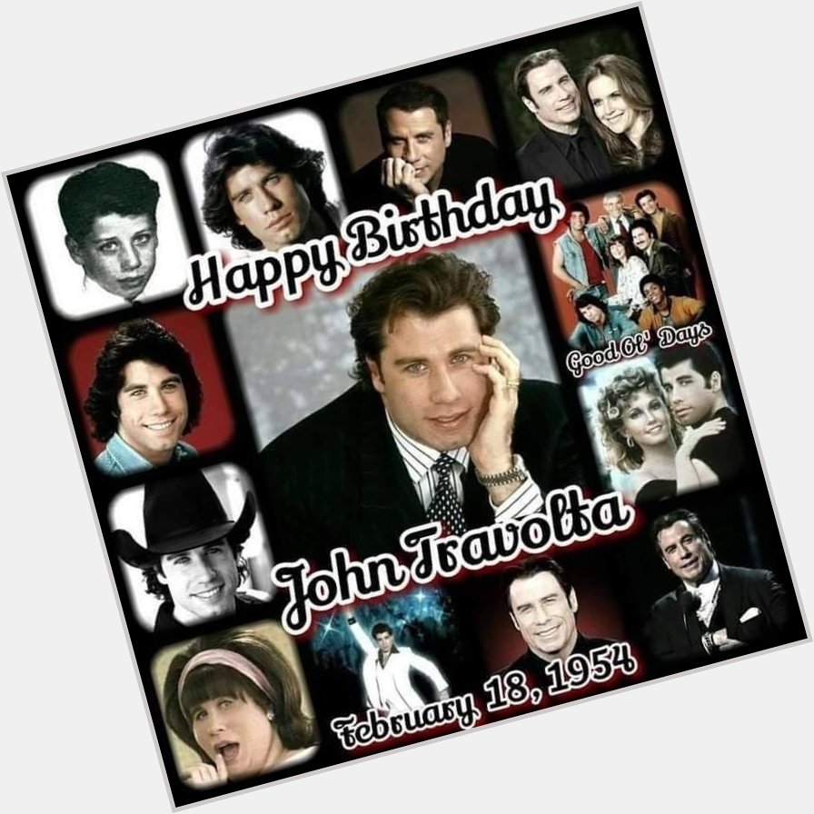Happy Birthday John Travolta! 