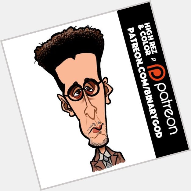Feb 28: Happy birthday John Turturro!
Here as Barton Fink.
Custom illustration at  