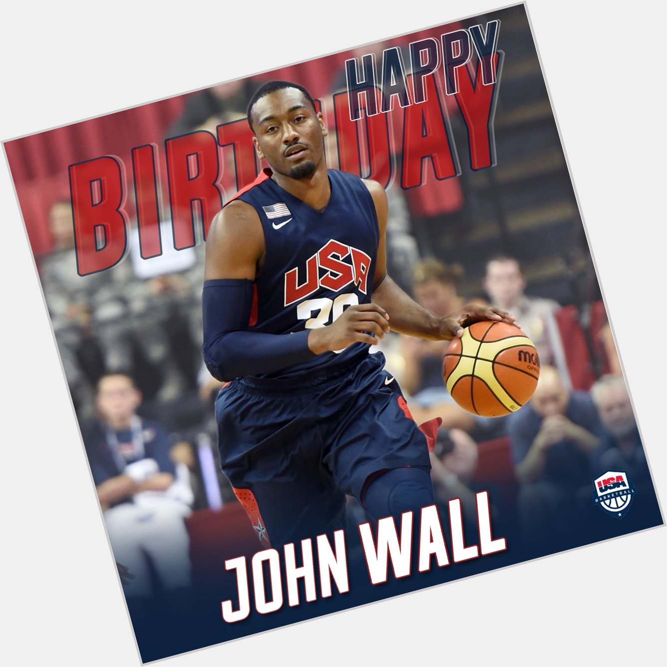 Wishing a happy birthday to John Wall! 