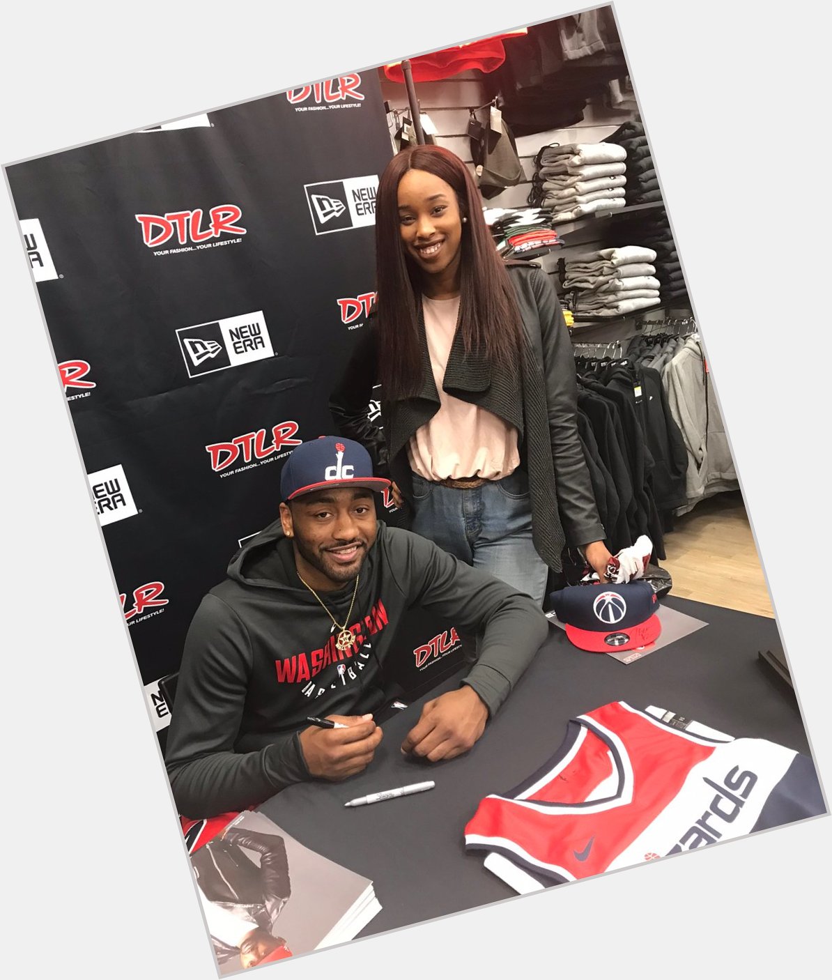 I can t believe I finally got to meet my favorite Basketball player 3years ago. HAPPY BIRTHDAY John Wall!!! 
