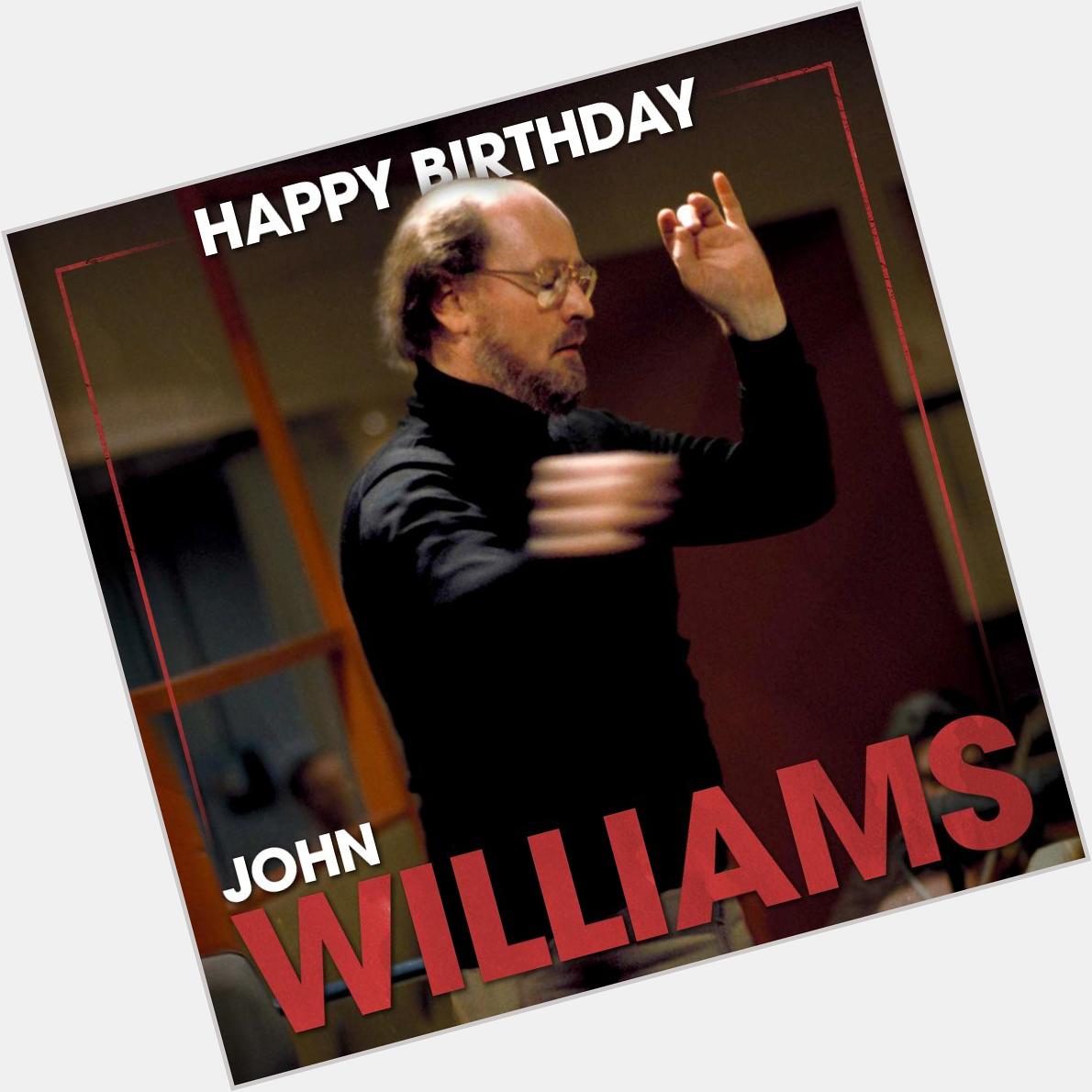 Happy Birthday an den Schöpfer des wohl bekanntesten Film-Soundtracks: John Williams! Reshare = Glückwunsch! 