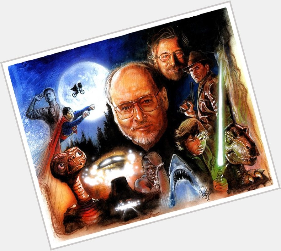 Happy 86th birthday to composer John Williams! We couldn\t imagine pop culture without him. (art by ) 