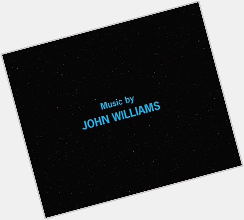 Happy birthday to the legend himself, John Williams, 90 years old today. 