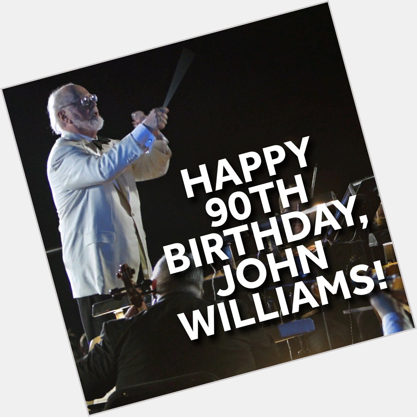 Happy 90th Birthday, John Williams!   What is your favorite film he scored the music for? 