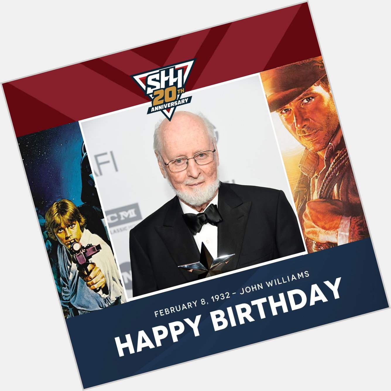 Happy Birthday to one of the great film composers of all-time, John Williams! 