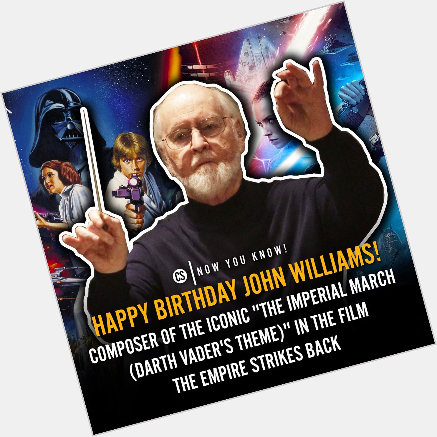 Happy Birthday to the man, the myth, the legend, the , John Williams! 