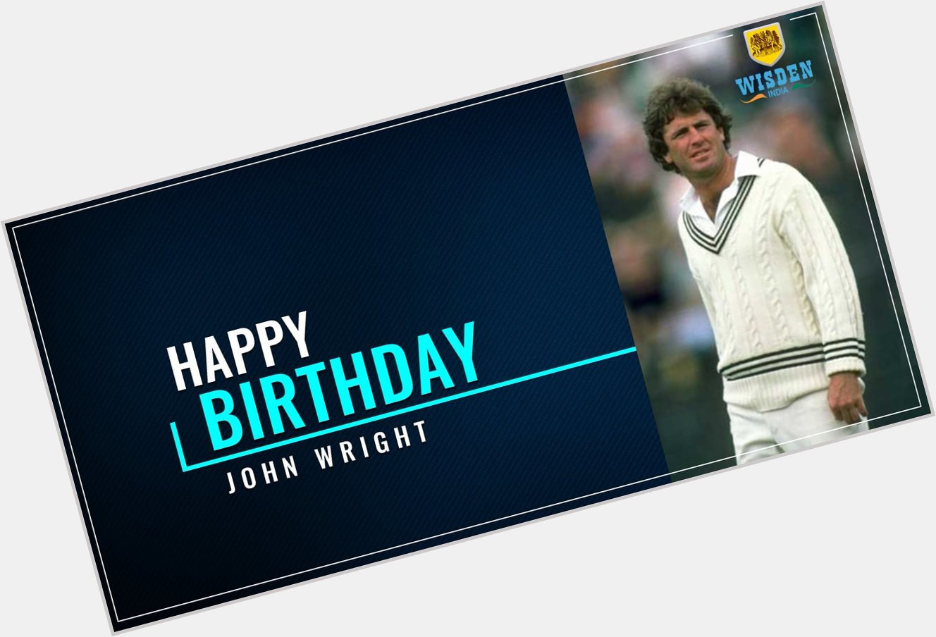Wishing a very Happy Birthday to the former player & former India coach John Wright! 