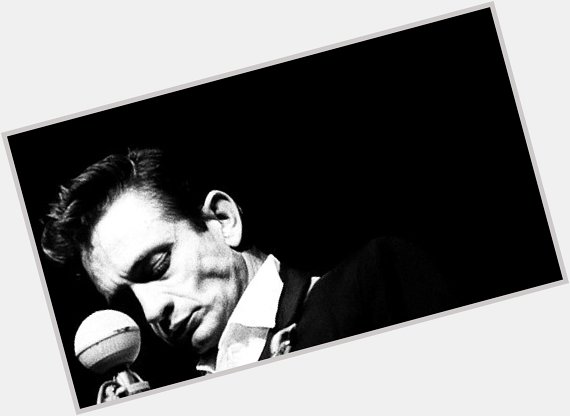 \"Until things are brighter, I\m the man in black.\" Happy birthday, Johnny Cash! (February 26, 1932) 