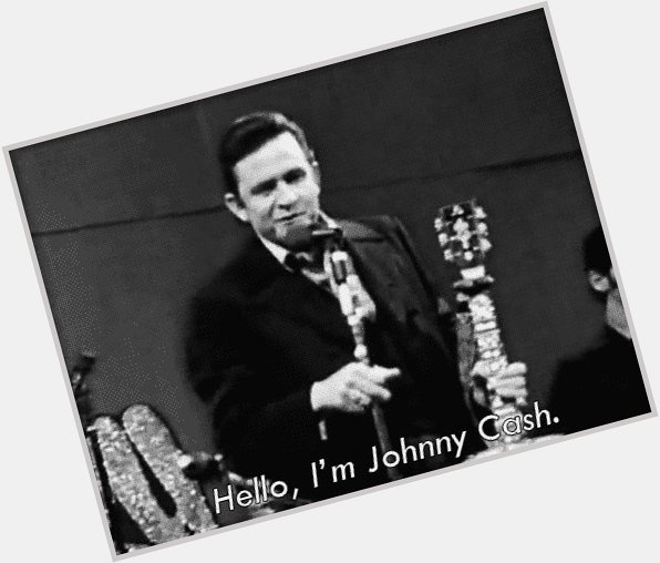WHEN THE MAN COMES AROUND.

Happy birthday to Arkansan Johnny Cash! He would ve been 87. 