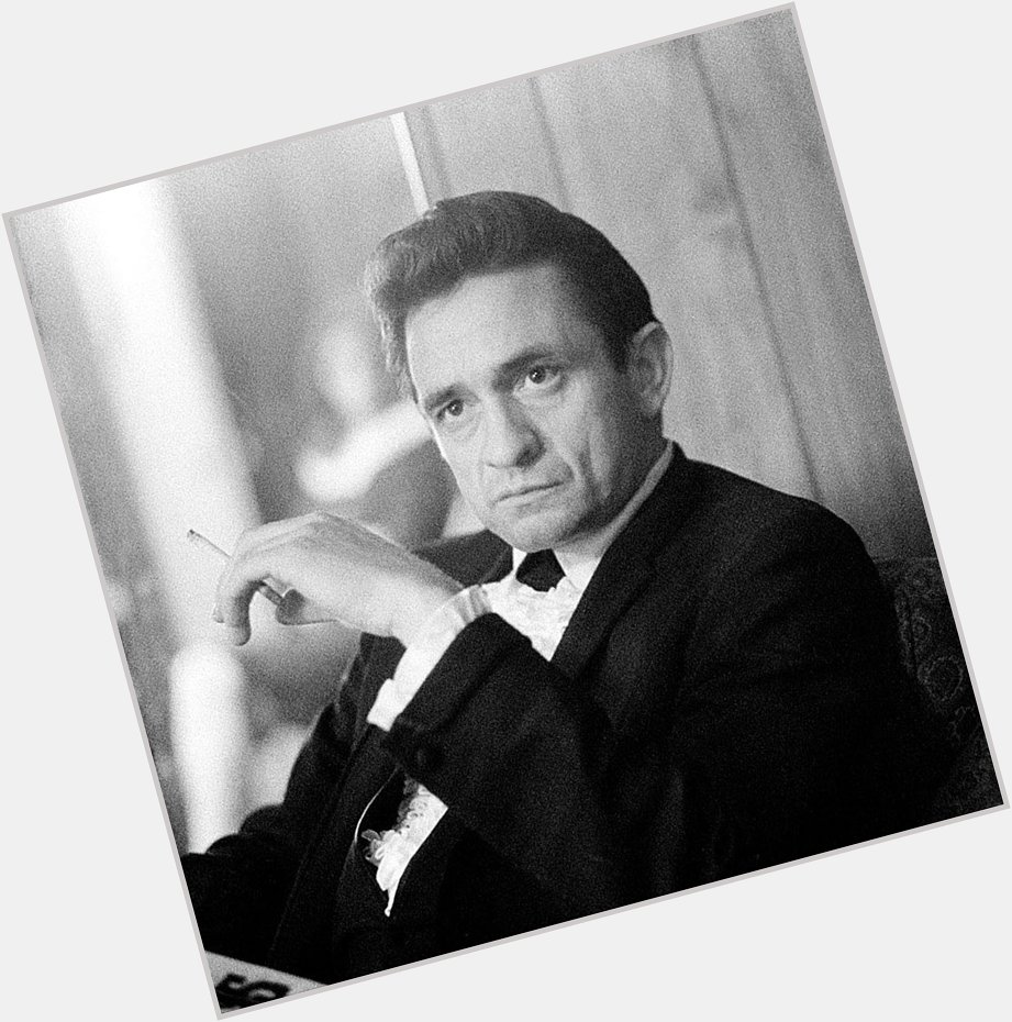 \"It\s good to know who hates you and it is good to be hated by the right people.\"

Happy Birthday, Johnny Cash. 