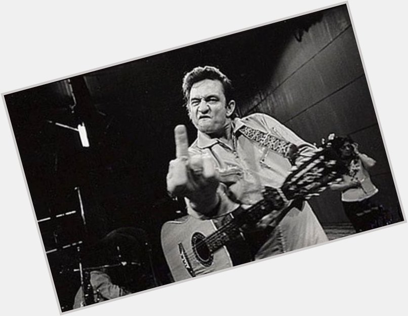 Wishing a Happy Heavenly  Birthday to Johnny Cash ... 