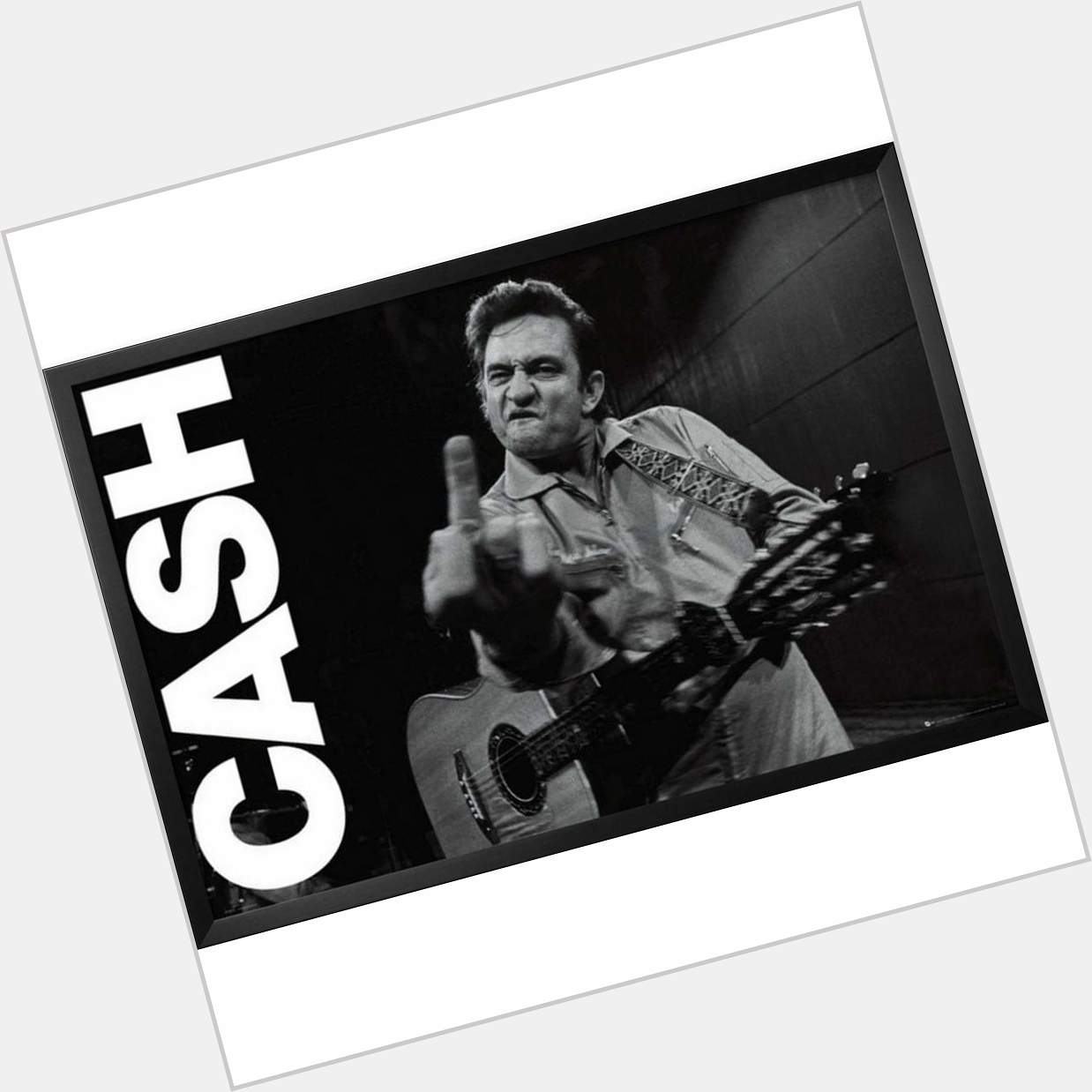 Happy birthday to the man in black, Johnny Cash! 