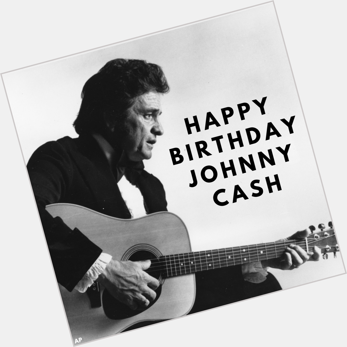 Happy birthday, Johnny Cash! Do you have a favorite song by the Man in Black? 