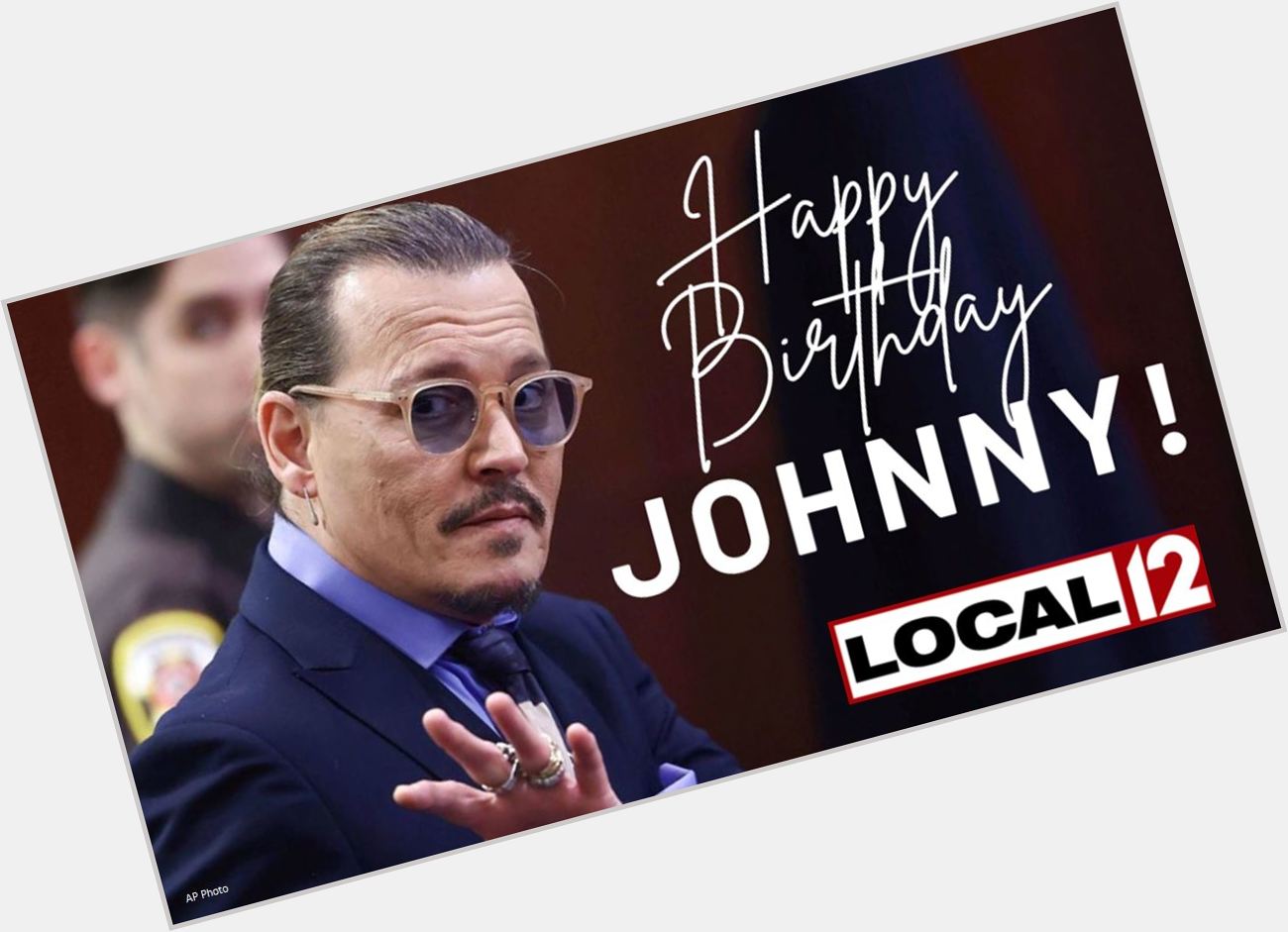 Happy 59th birthday to Johnny Depp!   