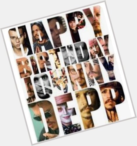 Happy 60th Birthday Johnny Depp.    