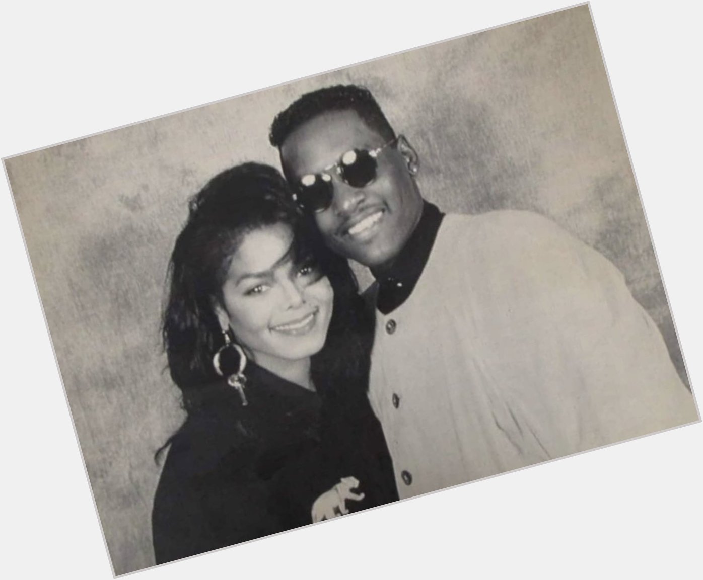 Happy 56th birthday to Janet s long time best friend, Johnny gill! fun fact: he was featured on skin game ! 