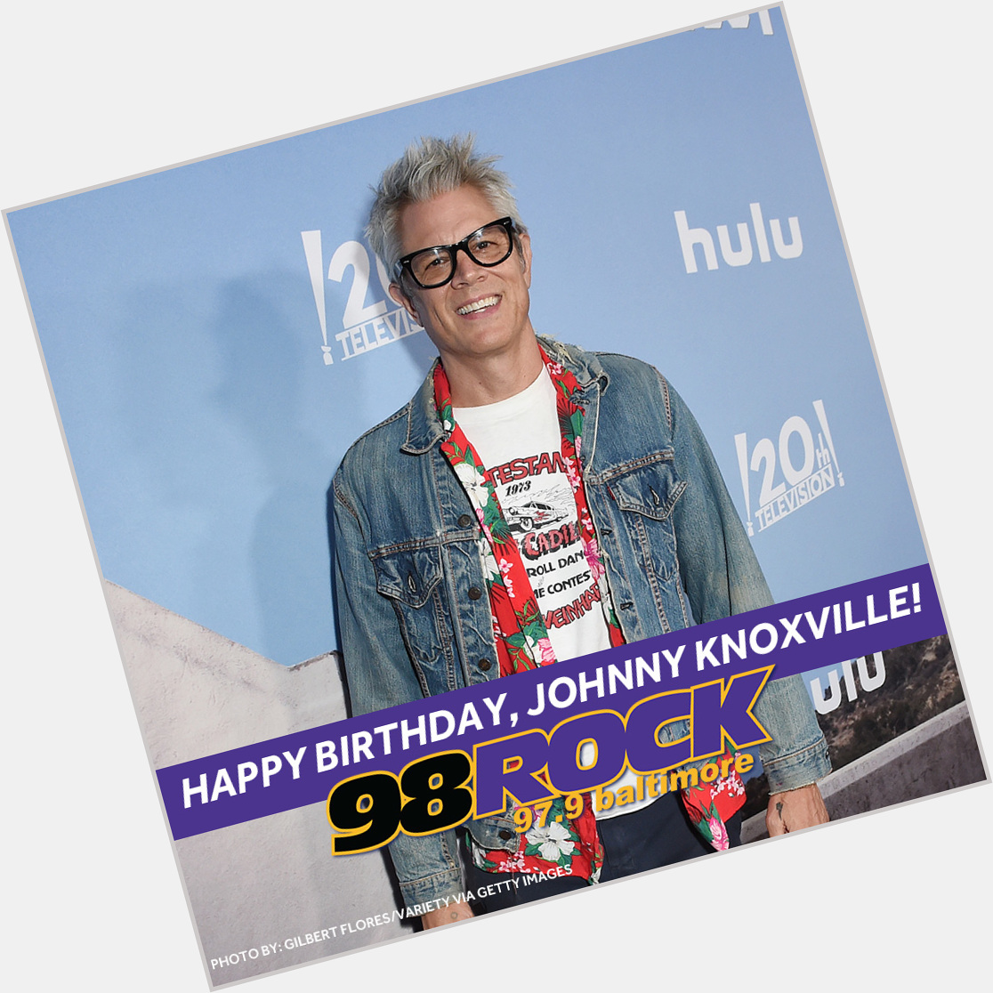 Happy Birthday to actor, producer and stunt performer Johnny Knoxville! 