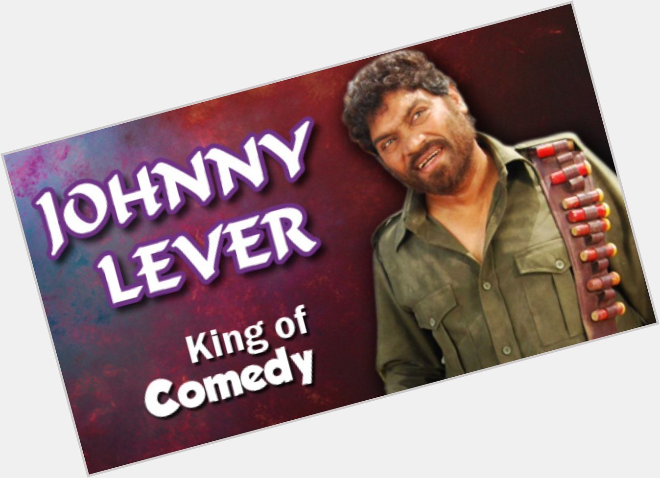 A Very Happy Birthday to the king of comedy, Johnny Lever Sir! 