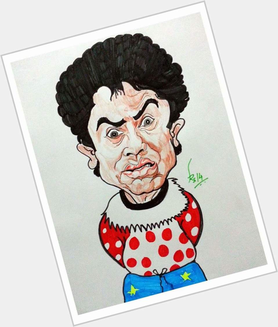 Happy birthday Bawa
Johnny Lever
Caricature with colr pens and pencils on A4 paper 