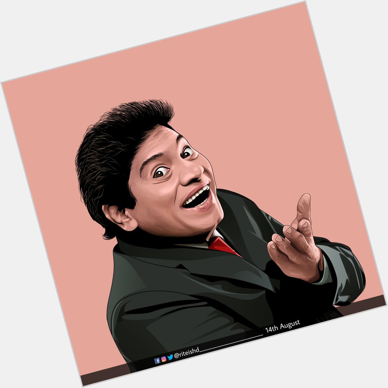 Happy birthday Johnny lever  Allah almighty God bless you and give big life with success king of comedy 