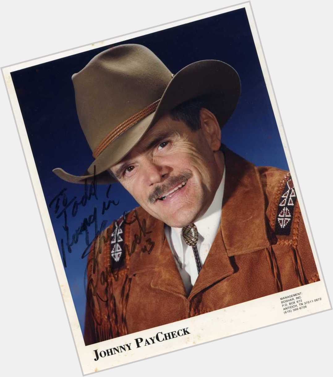 Happy Birthday Johnny Paycheck who would have been 79 today!  