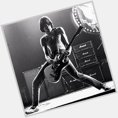 Happy birthday to Johnny Ramone. Thank you for inspiring a generation and defining a genre 