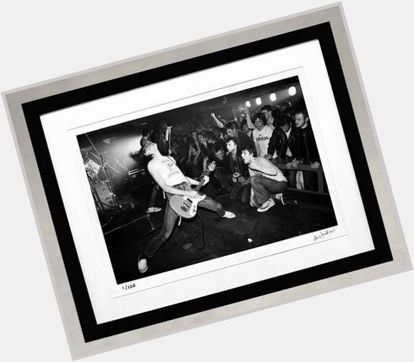 Happy birthday to the legendary Johnny Ramone. Shop the print by Ian Dickson, 