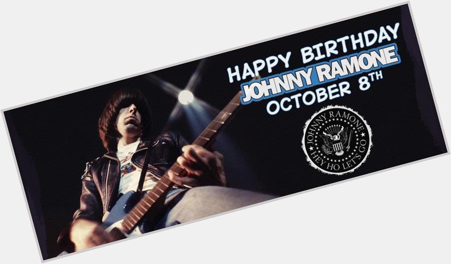 \" Happy Birthday, Johnny Ramone! ídolo!